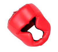UPKOCH Adjustable Adult Boxing Headgear with Thick Foam Protection for Taekwondo Kickboxing Mma Training Moisture-wicking Lining and Ventilated Ear Red Sparring Helmet for Men and Women