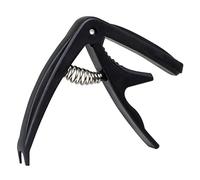 UPKOCH Adjustable Guitar Capo for Acoustic Electric Guitars Abs Clamp with Even Pressure One Handed Suitable for Ukulele and String Instruments Black