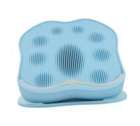 UPKOCH Adjustable Incline Exercise Board with Non-slip Raised Heel Plate Portable Leg Stretching Tool for Foot Calf and Ankle Relief Fitness Pedal with Soft Blue Cushion for Home Use