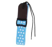 UPKOCH Adjustable Leather Head Ukulele Strap Pure Cotton Material for Ukulele Practice High Strength and Solid Design Convenient for Adults and Stand Up Playing Blue
