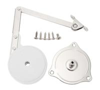 UPKOCH Adjustable Lid Stay Hinge for Box and Kitchen Cabinet, Support Hinge with Abs Plastic and Cold-Rolled Steel, Keeps Lid in Place at Different Angles, for Wardrobe and Storage