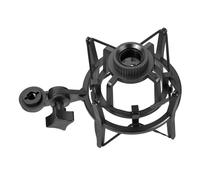 UPKOCH Adjustable Shock Mount for Condenser Microphone Mic Stand with Firm Clamp Mechanism Noise and Reduction Secure and Stable Design for Recording
