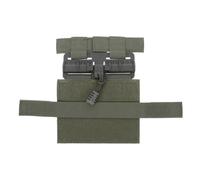 UPKOCH Adjustable Tactical Cat Harness Vest Escape Proof Padded Green Pet Walking Vest for Small Cats Outdoor Travel Hiking