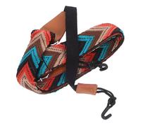 UPKOCH Adjustable Ukulele Strap No Drill Double J Hook Shoulder Belt Jacquard Woven for Ukulele Adults and Comfortable Wide Neck Strap