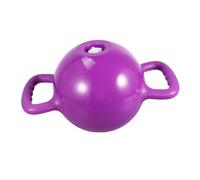 UPKOCH Adjustable Water Kettlebell with Double Handles PVC Yoga Fitness Equipment for Men Women Flat Base Purple for Home Gym Training and Weightlifting