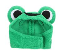 UPKOCH Adorable Frog Shaped Hamster Hat Fun Small Pet Accessory for Parties Photography Flexible Design for Hamsters Mice Chinchillas Multi Purpose Pet Costume for Christmas