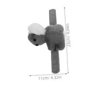 UPKOCH Adorable Koala Plush Slap Bracelet for Versatile Dashboard and Rearview Mirror Decoration for Electric Bikes Soft Fabric Wristband Accessory Easy to Clean and Protective Bump Guard