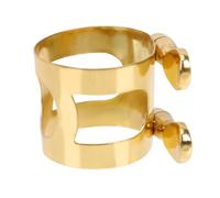 UPKOCH Alto Saxophone Clip Ligature Replacement Part Adjustable Brass with Sturdy Construction for Saxophone Reed Suitable for Wind Instrument Players