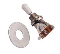 UPKOCH Aluminium Guitar Kit Way Toggle Switch Rhythm Treble Washer Ring Plate for Guitar Replacement
