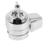 UPKOCH Aluminum Alloy Cymbal Stand Clamp Connector for Drum Accessories Easy to Install Drum Mic Clamp Metal Cowbell Mount for Percussion Instruments