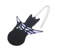 UPKOCH Angel Cat Wall Hanging Ornament Acrylic Memorial Decoration Creative Cat Pet Lovers Suitable for Home Decor