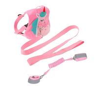 UPKOCH Anti-Lost Backpack with Safety Wrist Strap and 1.5m Leash, Harness Backpack for Walking and School Outings, Pattern Security Rope