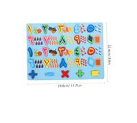 UPKOCH Arabic Puzzle for Cognitive Training Educational Matching Game Preschool Learning Logic Smooth Finish