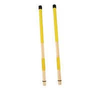 UPKOCH Bamboo Drum Brushes Wooden Rack Drumsticks for Percussion Drumset Accessories Comfortable Smooth Surface for Beginners and Musicians