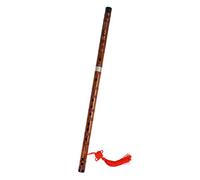 UPKOCH Bamboo Flute Membrane Protector Traditional Chinese Instrument Brown Koushu Tuning Melodious Sound