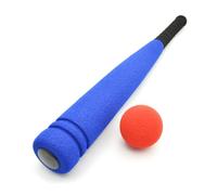 UPKOCH Baseball Bat with Soft Foam Grip and Safe Ball Lightweight Outdoor Sports Equipment for Boys and Enhances Coordination and Batting Skills Blue with Random Ball Color Random Color