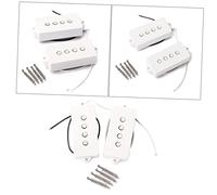 UPKOCH Bass Pickup Replacement String Electric Bass Pickups Open Style Rich Tone Alnico Wax Potted