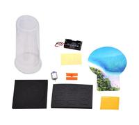 UPKOCH Battery Operated Tornado Maker Educational Science Kit for with Tornado Bottle Connectors DIY Learning for Weather and Physics Education