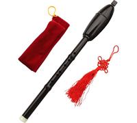 UPKOCH Bawu Instrument for Beginners with Beautiful Tone and Sturdy Resin Material, Includes Storage Bag and Chinese Knot, for Musical Journey and Child Use
