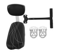 UPKOCH Bike Seat Rear Rack Mount with Built in Armrest and Secure Backrest Comfortable Riding Cushion for Family Cycling Easy Installation Mountain Bikes