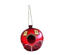 UPKOCH Bird House for Garden Resin Bird Nest Nesting House Garden Decor Ornament