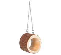 UPKOCH Bird Nest in Tree Robin Nest Box Garden Hanging Birdhouse for Nature Lovers