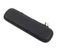 UPKOCH Black EVA Travel Toothbrush Holder Case Mesh Pocket, Sturdy Hard Shell Portable Electric Toothbrush Storage for Travel and Daily Use, Small Size