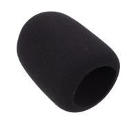 UPKOCH Blowout Preventer Microphone Cover Thickened Sponge Protector for Mic Black Mic Windshield for Recording Studios