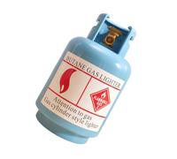 UPKOCH Blue Gas Bottle Shaped Piggy Bank Coin Box for Kids with Proper Capacity, Plastic Material, for Saving Money and Special Occasions like Birthdays
