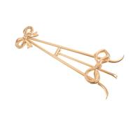 UPKOCH Bow Plate Stands Cast Iron Vintage Gold 16 Inch Decorative Tabletop Easel for Magazine Display and Kitchen Counter