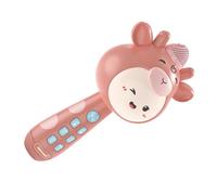 UPKOCH Boys and Girls Toy Wireless Microphone Microphone Wireless for Boys and Girls Music Toy Stand Pink