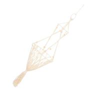 UPKOCH Breathable Handwoven Cotton Rope Cat Bed Basket All Season Macrame Hammock for Indoor Cats Ventilated Net Structure for Comfort and Fresh Air Handmade Boho Style Pet Cradle
