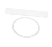 UPKOCH Buddha Sound Bowl Sticks with Rubber and Sheepskin for Tapping Singing Bowls and Starting White Mallet Set for Meditation and Spiritual