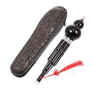 UPKOCH C Key Hulusi Seven-hole Cucurbit Flute Chinese Traditional Wind Instrument for Boys and Girls Adult Beginner Musical Instrument Cupronickel Material Random Color