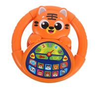 UPKOCH Car Steering Wheel Attachment Lightweight Portable Simulation Driving with Realistic Details for Indoor Outdoor Use Enhances Motor Skills and Coordination Development