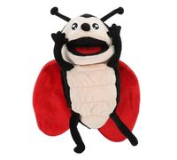 UPKOCH Cartoon Ladybug Hand Puppet Interactive Plush for Storytelling Soft Material Fun Parent Playtime for Puppet Shows Creative Play