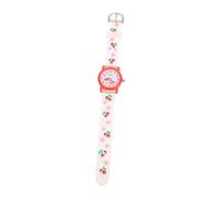 UPKOCH Cartoon Waterproof Boys and Girls Watch with Silicon Comfortable Wrist Band for Students and Children Featuring Cherry and Floret Patterns, for Easter or Other Holidays