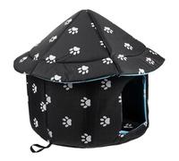 UPKOCH Cat Bed for Outdoor Use Weatherproof Cat Nest Detachable Warm Shelter for Cold Days Cozy House for Patio Lawn and Garden