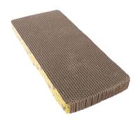 UPKOCH Cat Scratching Board and Pet Scratcher Corrugated Cardboard Sturdy Square Grinding Pad for Indoor Cats Furniture Protection