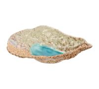 UPKOCH Ceramic Butterfly Bee Feeder Tray Outdoor Garden Decorative Water Dish for Feeding Bees and Butterflies