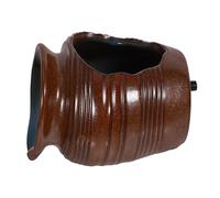 UPKOCH Ceramic Courtyard Jar Tabletop Fountain Waterfall Pot Decorative Circulating Water Feature for Garden Fish Tank Aquarium Aerator Accessory