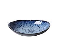 UPKOCH Ceramic Dessert Plate Appetizer Plate Sushi Plate Salad Pasta Bowls Food Serving Tray for Fruit Cheese Dessert 9.5 Inch
