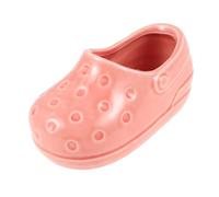 UPKOCH Ceramic Small Animal Food Bowl for Hamsters and Chinchillas Smooth Safe Feeding Dish Compact Pink Pet Feeder for Rats Hedgehogs and Rabbits Practical Cute Shaped Hamster Feeder