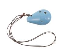 UPKOCH Ceramic Wind Ocarina for Beginners with 6 Holes Alto Key Tune, round Shape and Professional Tuning, Reliable Pitch Accuracy, for Outdoor Activities and Family Gatherings