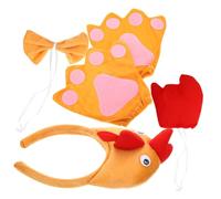 UPKOCH Chicken Costume Set for Animal Headband with Hen and Chick Design Lightweight and Comfortable Easter Party Hair Hoop Cute Cosplay Accessory for Boys