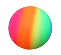 UPKOCH Childrens Inflatable Rainbow Color Ball Tear Resistant PVC Bounce Play for Outdoor and Indoor Recreation Sturdy Environmental Material for Boys and Playground Fun
