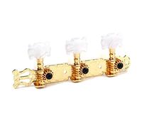 UPKOCH Classical Guitar Tuning Keys Machine Head Pegs Replacement for Acoustic Guitar Easy to Use Plastic and Metal Material Standard 35mm Spacing Repair