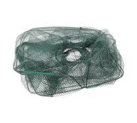 UPKOCH Collapsible Nylon Crab Bait Trap Net Foldable Portable Cast Net for Lobster Shrimp Crayfish Carp Fishing in Ocean Lake River Space-saving Design for Easy Transport
