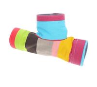 UPKOCH Colorful Rainbow Hamster Tunnel Canvas Small Pet Tube Hideout for Dwarf Hedgehog Rat Sugar Glider Gerbil Ferret Tubes and Tunnels Multipurpose Play Hut