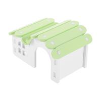 UPKOCH Colorful Small Animal Hideout PVC Hamster House for Dwarf Hamsters and Chinchillas Fun Exercise and Relaxation Hut Safe and Adorable Hideaway for Small Pets